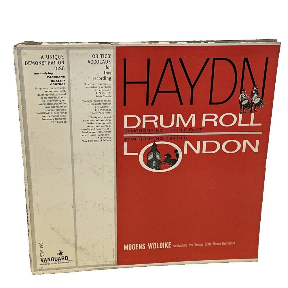 Drum Roll - London (Vinyl, 1956) Vanguard SRV-126 VG+ LP Record Album